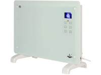 El Fuego Sklenený konvektor, biela, 1500 W