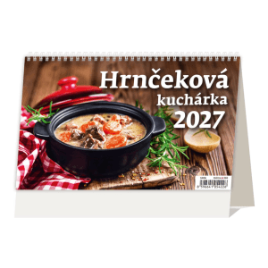 Helma 365 Stolový týždenný kalendár 2027 Hrnčeková kuchárka 22,6 x 13,9 cm