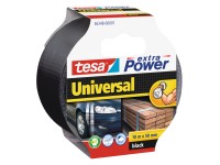 tesa Textilná opravná páska Extra Power Universal, čierna, 10 m x 50 mm