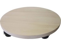 Vozík pod kvetináč buk guľatý priemer 35 cm