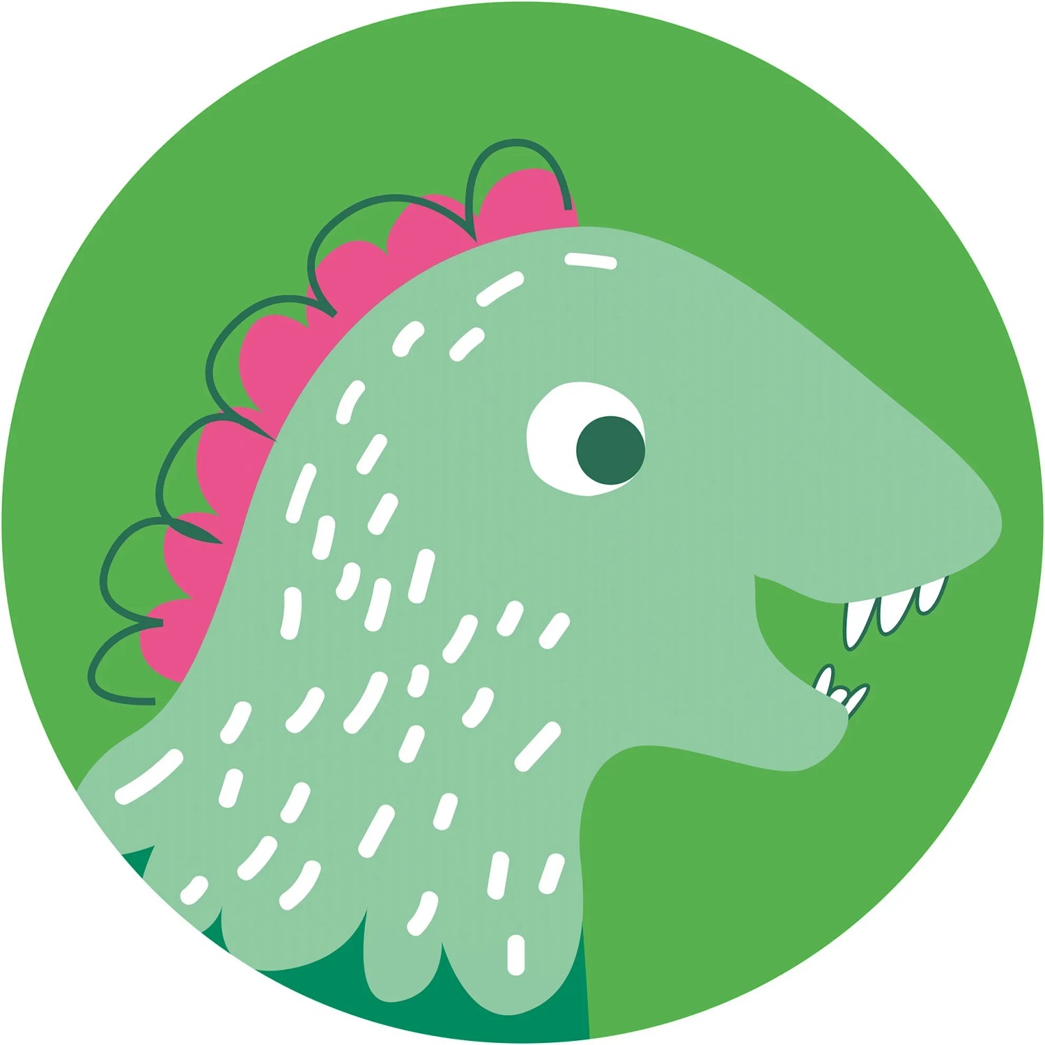 E-shop Komar Samolepiaca vliesová fototapeta Dot Little Dino Tyranno pr. 125 cm