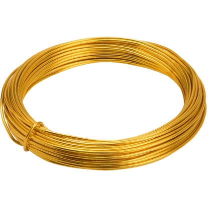 Conacord Hliníkový drôt zlatý pr. 1,6 mm x 12 m