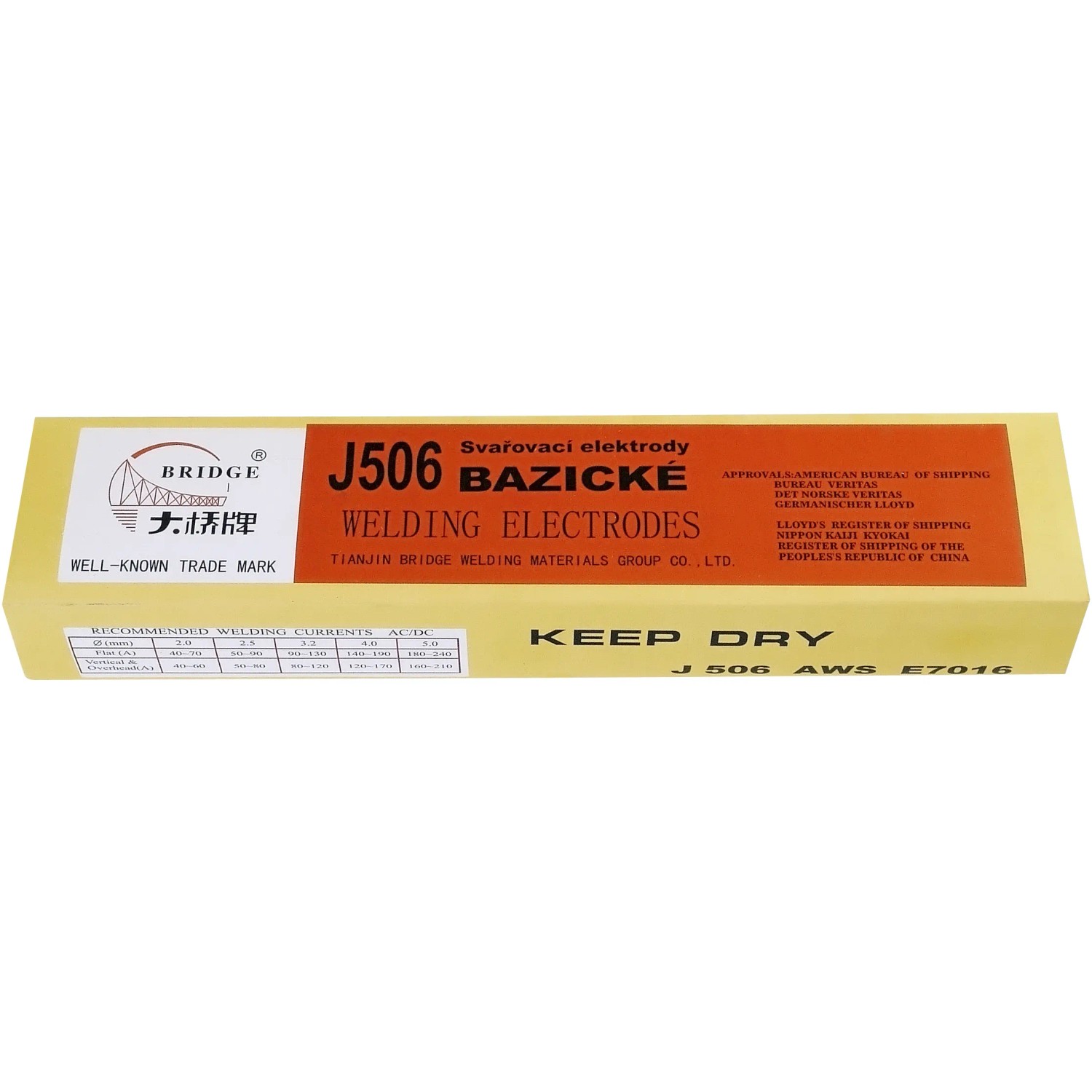 E-shop Magg Elektródy bázické J506, 2,5 mm x 300 mm