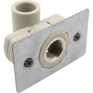 FV-Plast Koleno PPR s kovovým závitom nástenné sadrokartón vnútorné 20 mm x 1/2"