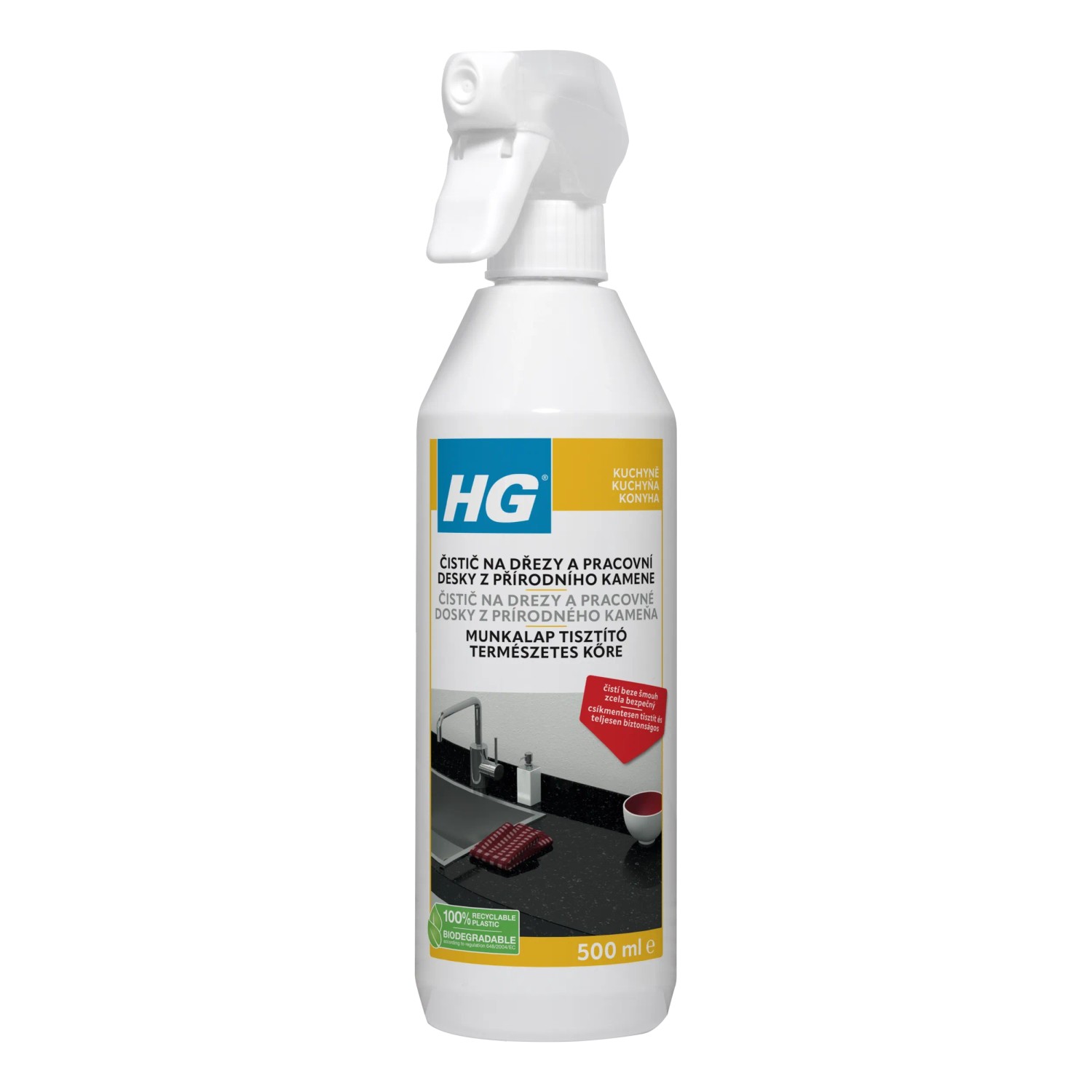 E-shop HG Čistič na drezy a pracovné dosky z prírodného kameňa 500 ml