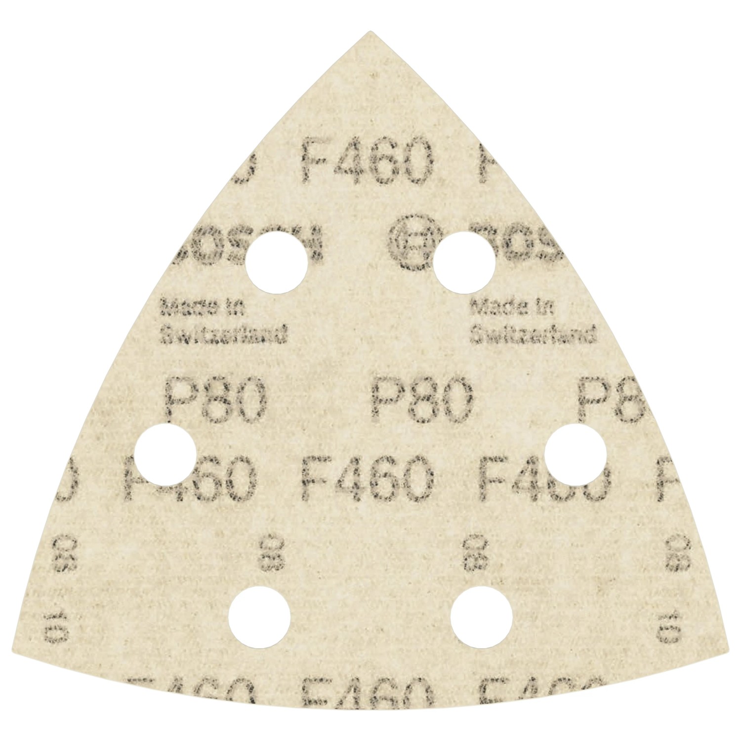 E-shop Bosch Brúsny list Delta F460 for Wood and Paint, zrnitosť 80, 5 ks