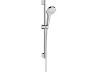 Hansgrohe Sprchový set (vr. sprchovej tyče 65 cm) Croma Select S, biela/chróm Hansgrohe Sprchový set (vr. sprchovej tyče 65 cm) Croma Select S, biela/chróm
