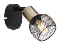 GLOBO 1-bodové svietidlo Fiastra 165 x 80 x 90 mm