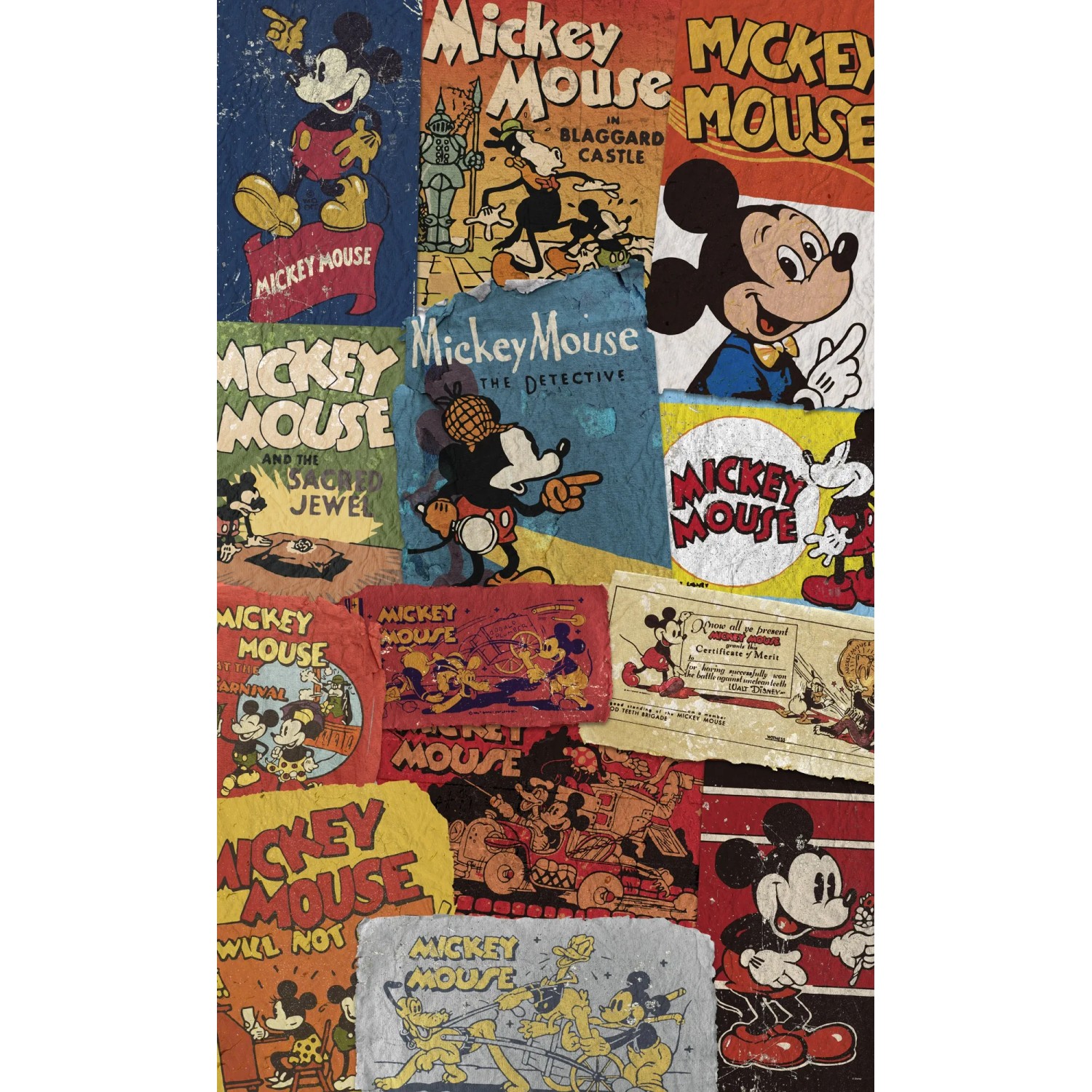 E-shop Komar Vliesová fototapeta Mickey Billboard 120 x 200 cm
