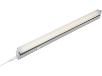 Podlinkové LED svietidlo výkyvné, strieborné, 6 W, 35,5 cm