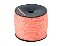 LUX-TOOLS Polypropylénový povrázok pletený Neon oranžový pr. 2 mm x 100 m