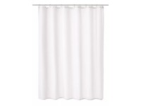 Kleine Wolke Sprchový záves Kito snehovo biely 120 x 200 cm
