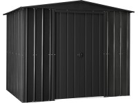 Globel Plechový domček na náradie Gartenmanager Dream 88, antracit, 234 x 237 cm