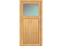 Panto Drevené vedľajšie vchodové dvere NET 501-88, smrek prír., 88 x 200 cm, P