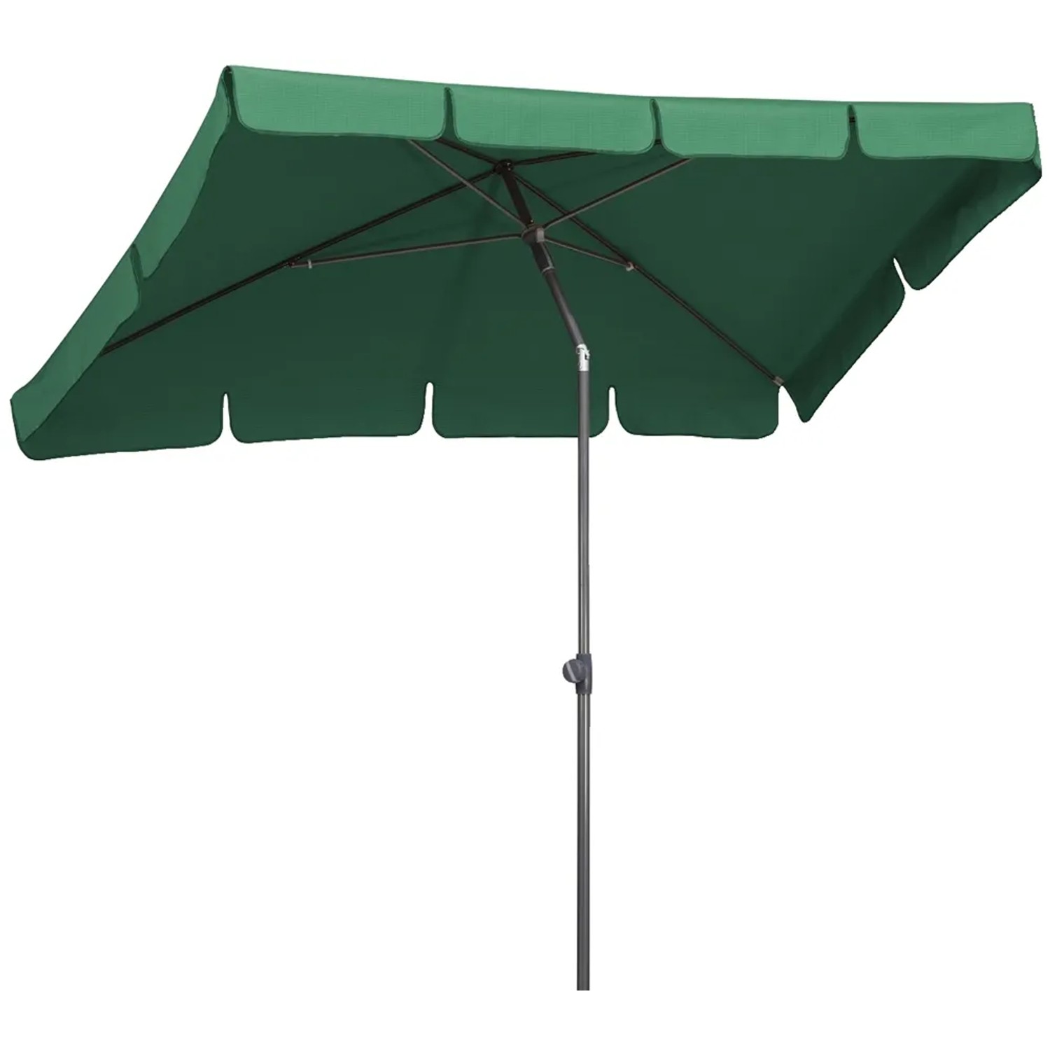 E-shop Schneider Schirme Balkónový slnečník Aquila, zelená, 225 x 120 cm