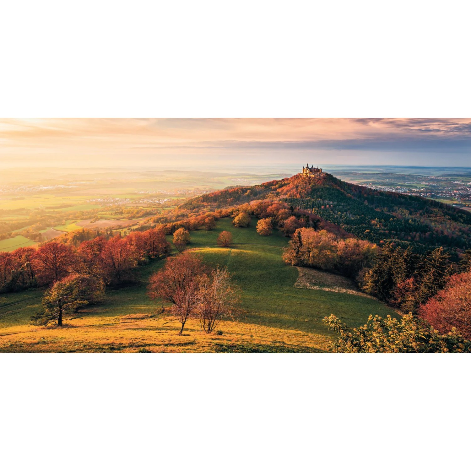 E-shop Komar Vliesová fototapeta Fairy Tale Castle 200 x 100 cm