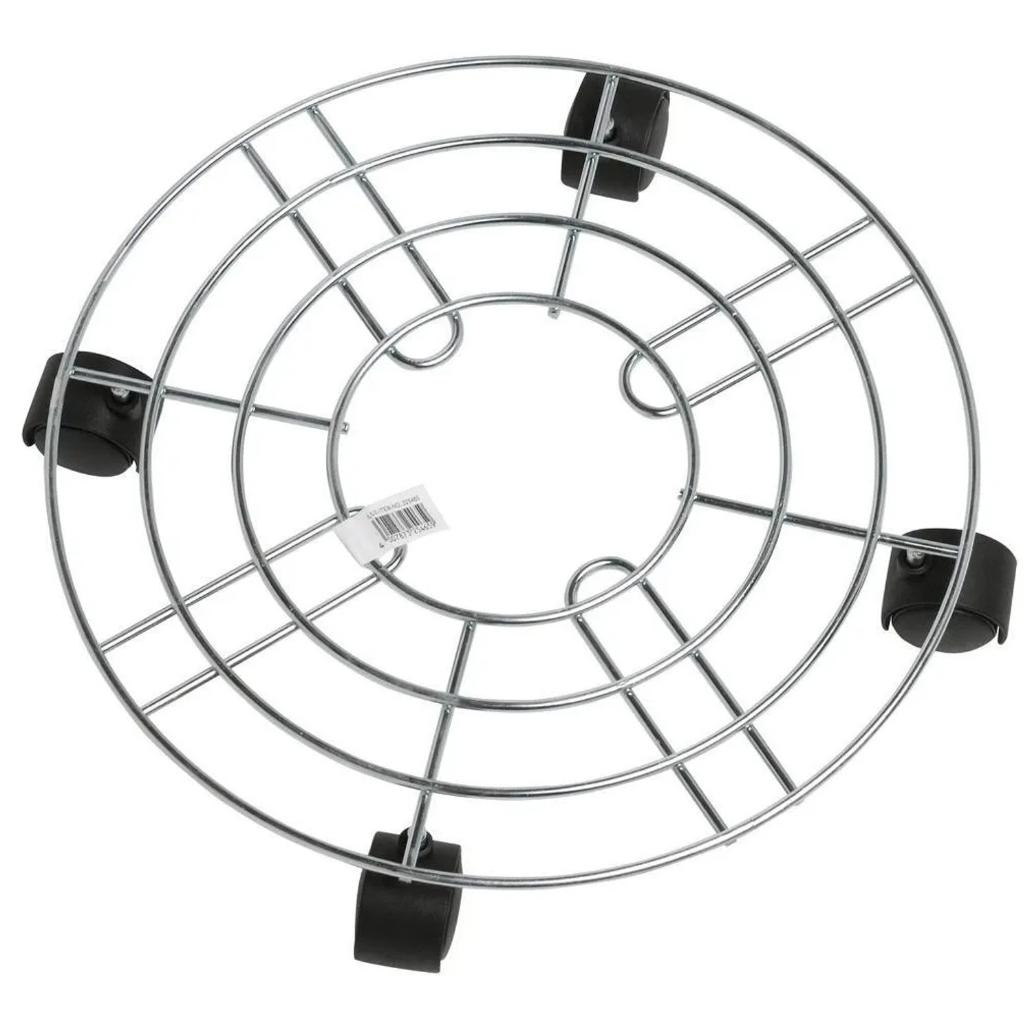 E-shop OBI Vozík pod kvetináč kovový guľatý priemer 35 cm