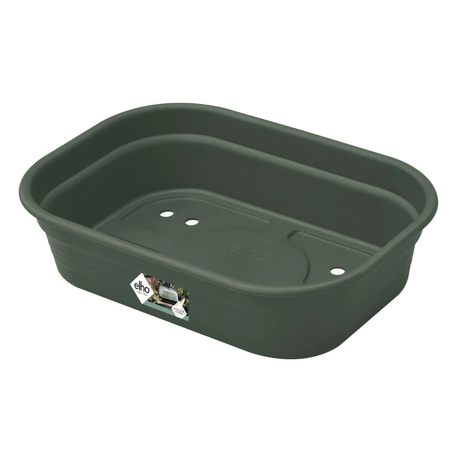 E-shop Elho Spodný diel k miniparenisku Green Basics Grow Tray S, zelená, 24 x 17 cm