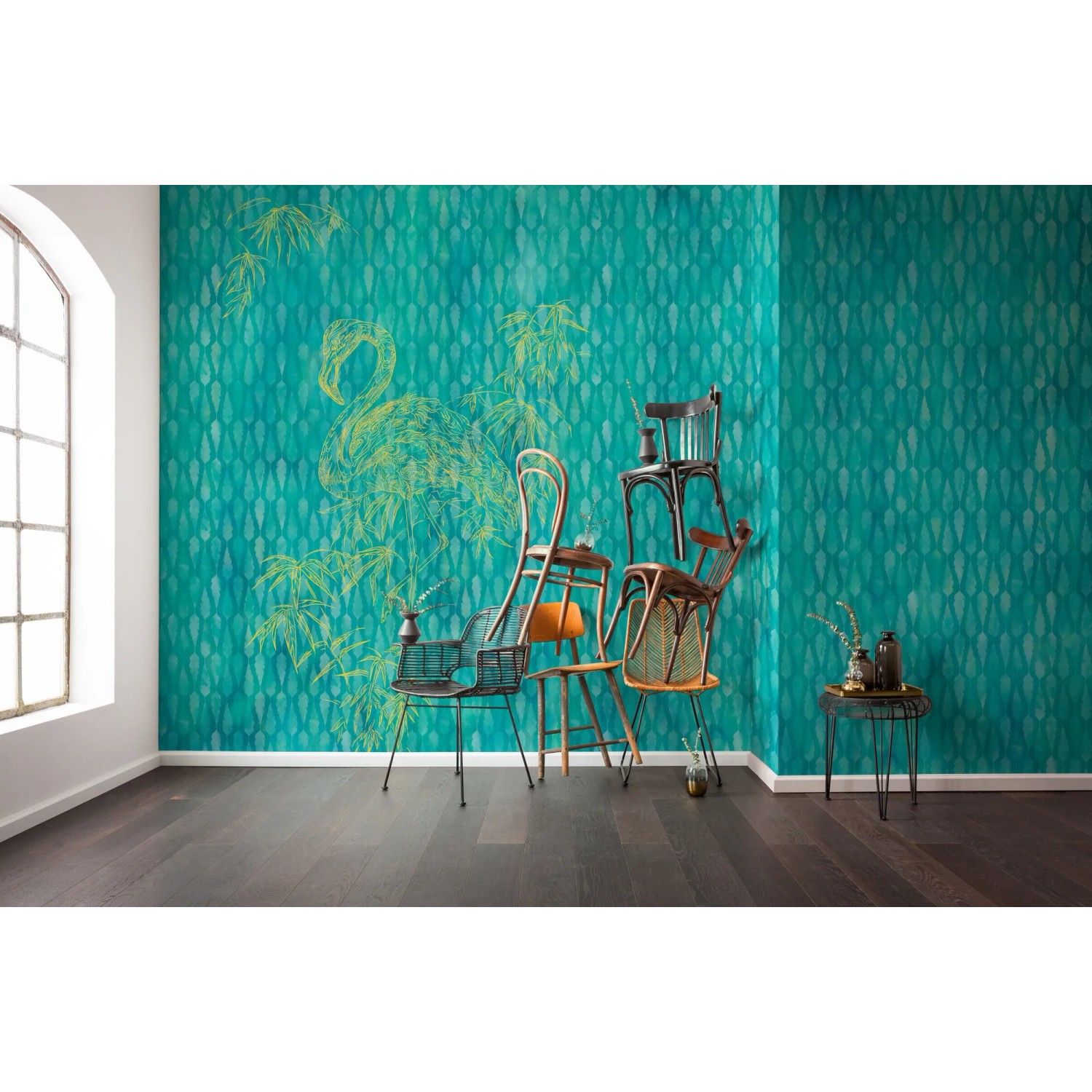 E-shop Komar Vliesová fototapeta Wild Flamingo 400 x 250 cm