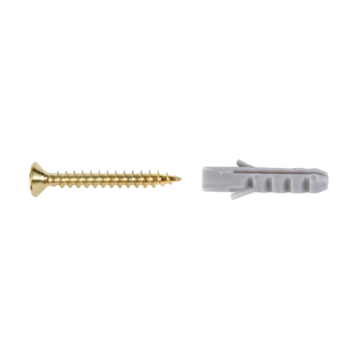 E-shop GAH Alberts súprava skrutiek a hmoždiniek, pomosadzená oceľ, 3 x 25 mm, 10 ks