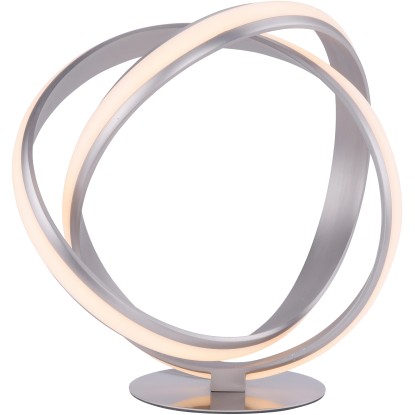 Paul Neuhaus Stolová lampa Melinda, 18W, 2400lm, 3000K, oceľová, 34 x 17 x 34 cm