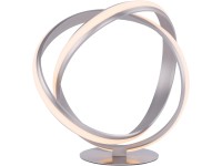 Paul Neuhaus Stolová lampa Melinda, 18W, 2400lm, 3000K, oceľová, 34 x 17 x 34 cm