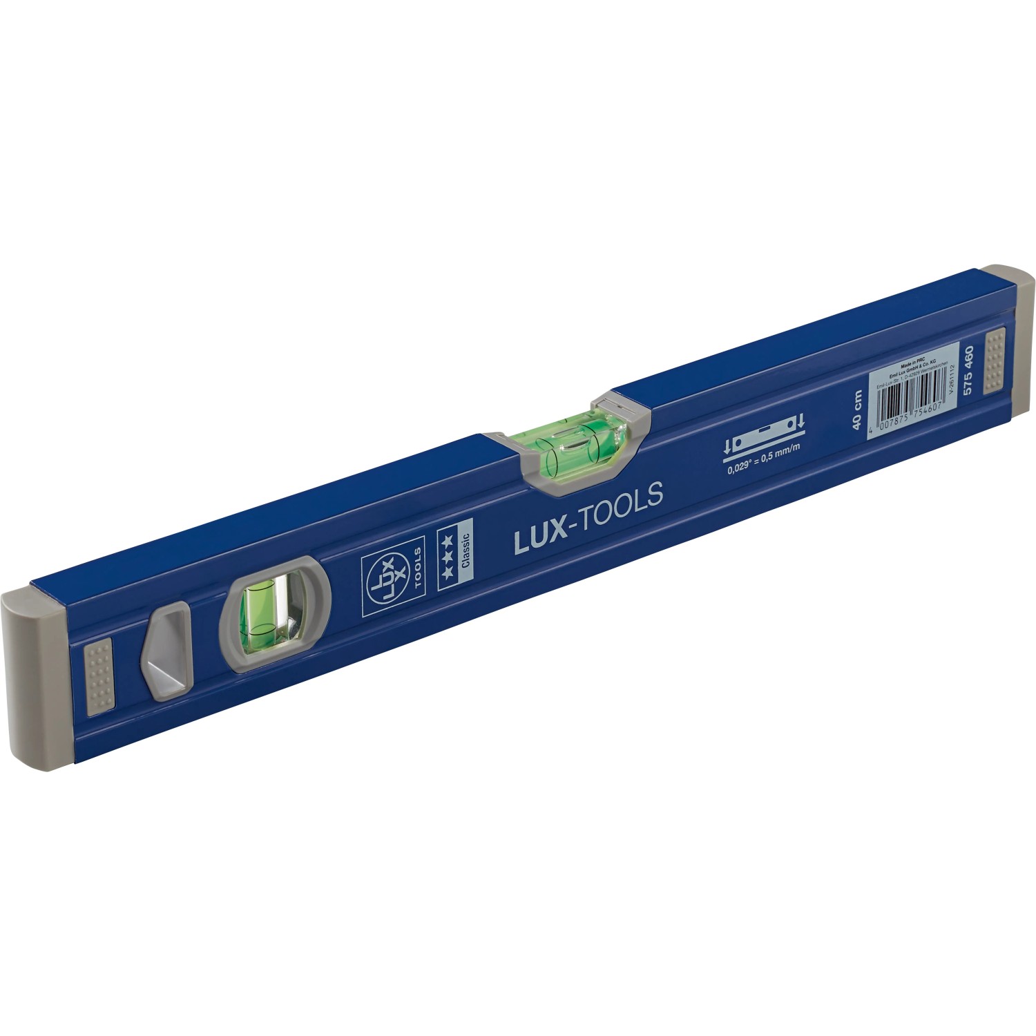 E-shop LUX-TOOLS Hliníková vodováha Classic 40 cm