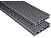 KOVALEX Terasová doska WPC EXKLUZIV matná kamenne sivá 26 x 145 mm - metráž KOVALEX Terasová doska WPC EXKLUZIV matná kamenne sivá 26 x 145 mm - metráž