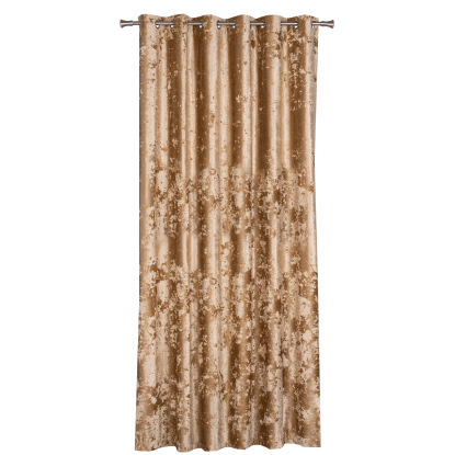SPLENDID Záves FROSTY s očkami, zlatá, 200 x 260 cm