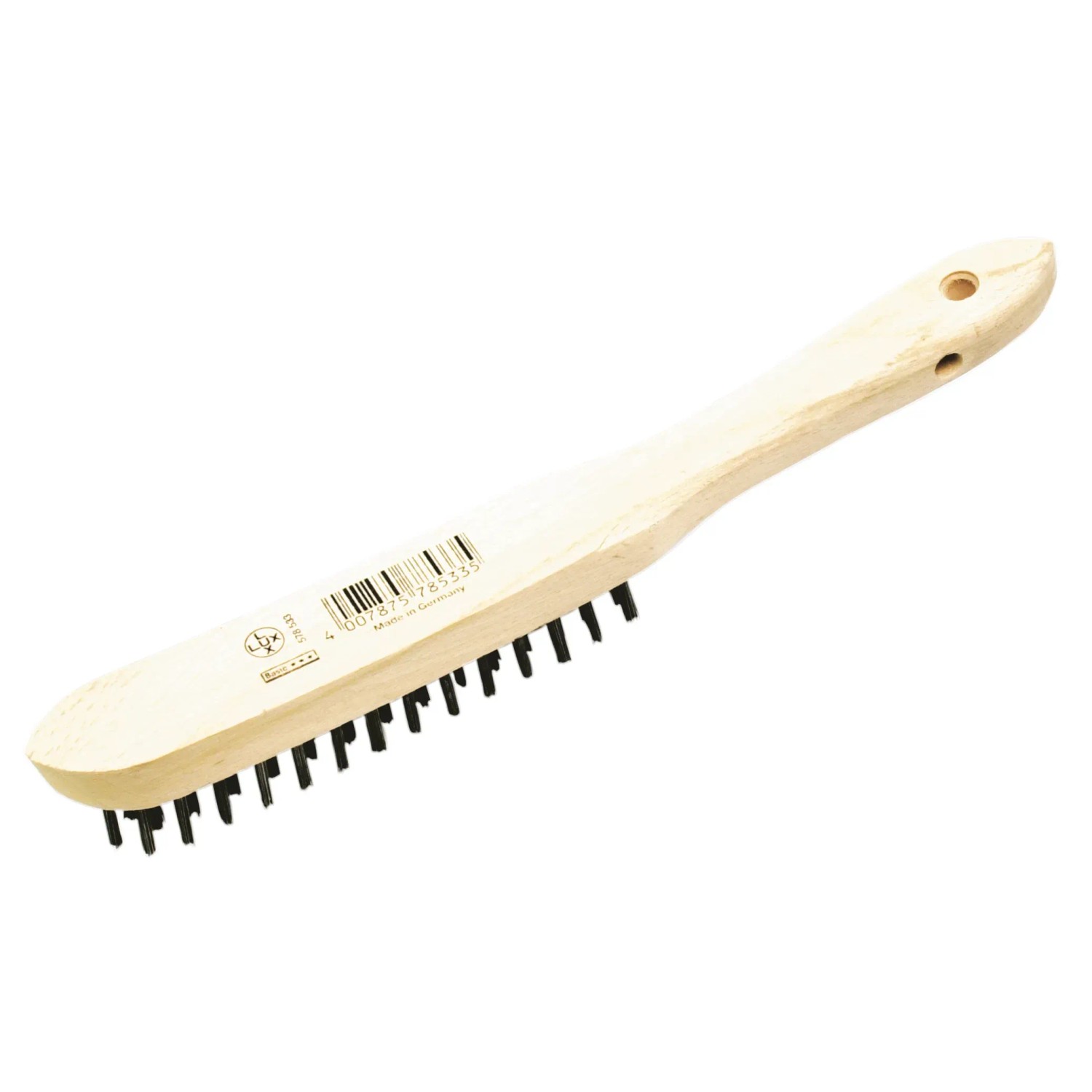 E-shop LUX-TOOLS Oceľová drôtená kefa 3-radá