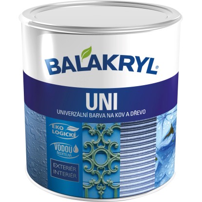 BALAKRYL Univerzálna farba na kov a drevo UNI MAT 0620 žltá 0,7 kg