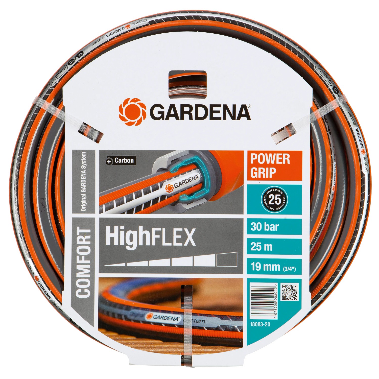E-shop GARDENA Hadica HighFLEX Comfort, 19 mm (3/4"), 25 m