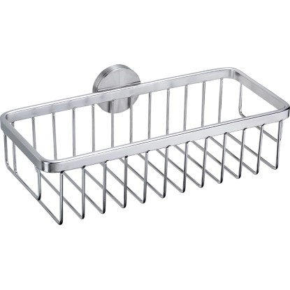 baliv Košík do sprchy, nerezová oceľ, 28 x 13,3 cm