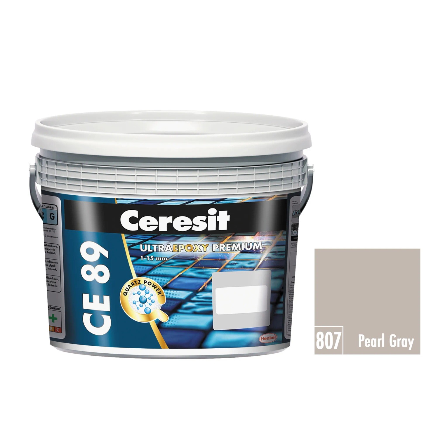 E-shop Ceresit Epoxidová škárovacia hmota CE 89 Pearl Gray, 2,5 kg