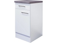 Flex-Well Kuchynská skrinka Joelina spodná, zásuvky + dvierka, 40 x 86 x 57,1 cm