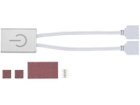Paulmann Function MaxLED Dotykový spínač 24 V DC max 144 W strieborný kov
