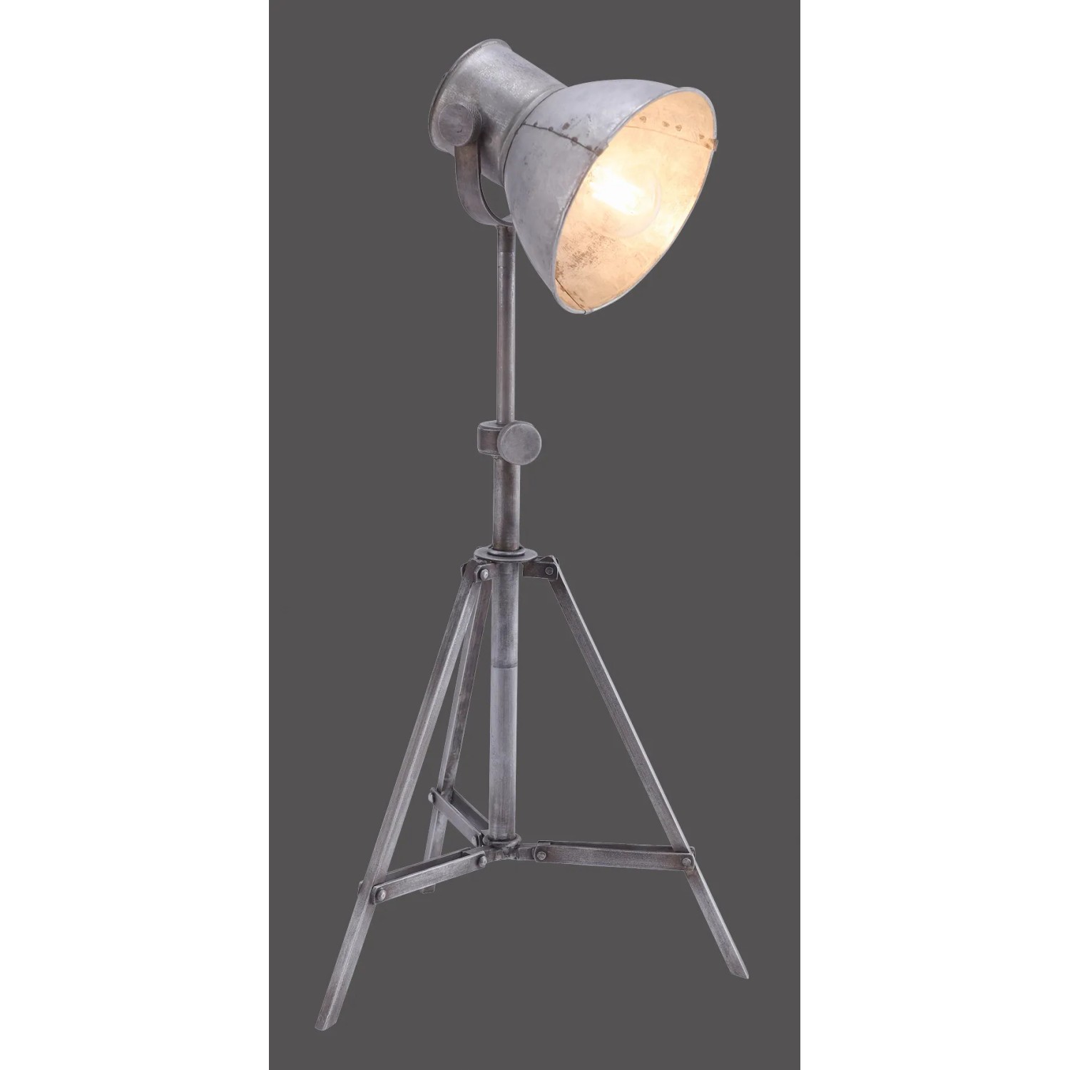 E-shop Just Light. Stojaca lampa Samia, 1xE27, železná, 36 x 33 x 88 cm