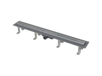 Alcadrain Líniový podlahový žľab plastový Komfort CPZ9-850