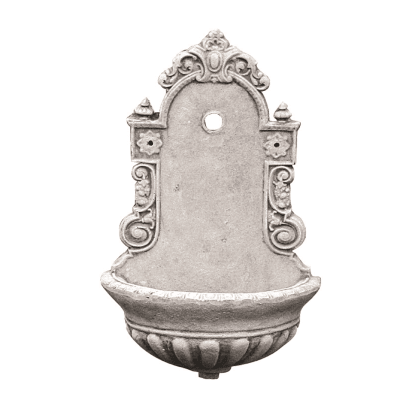 Záhradná socha z betónu Umývadlo, 71 x 47 x 29 cm