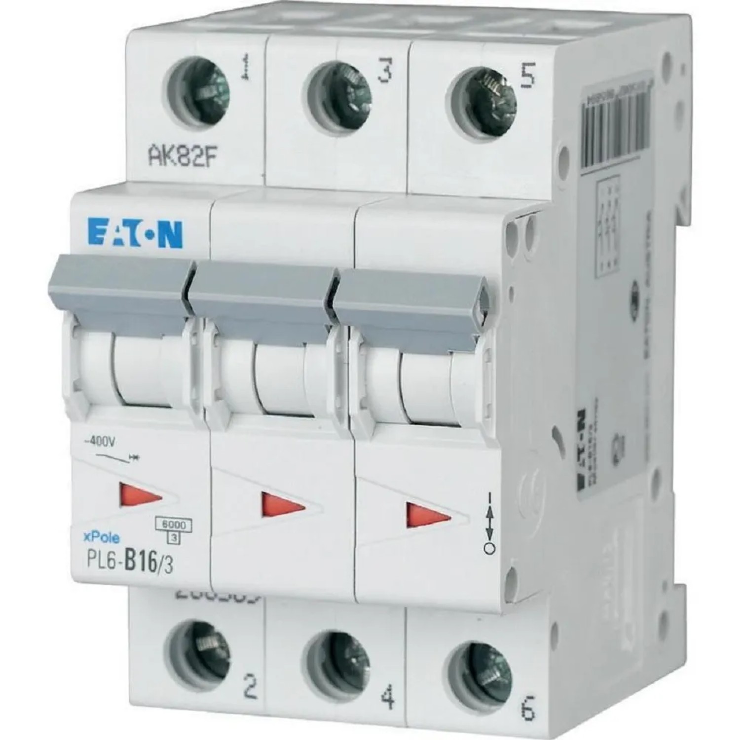 E-shop Eaton Istič PL6-B16/3, 16A