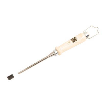 LUX-TOOLS Dláto 6 mm s drevenou rukoväťou Comfort
