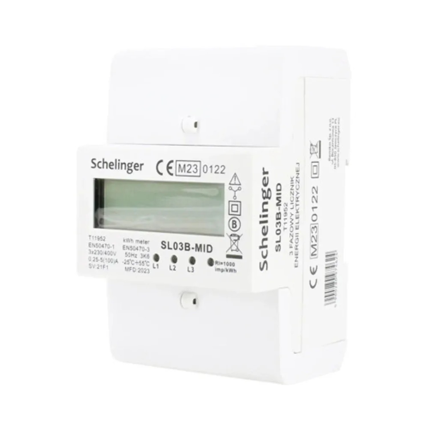 E-shop Schelinger Elektromer 3-fázový MID, 400V, 0,25-100A