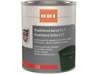 OBI Kladivková farba 3v1 lesklá antracitová 750 ml
