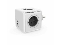 Cubenest Rozbočovač PowerCube Original USB PD 20W, 4x zásuvka + USB A+C, sivá Cubenest Rozbočovač PowerCube Original USB PD 20W, 4x zásuvka + USB A+C, sivá