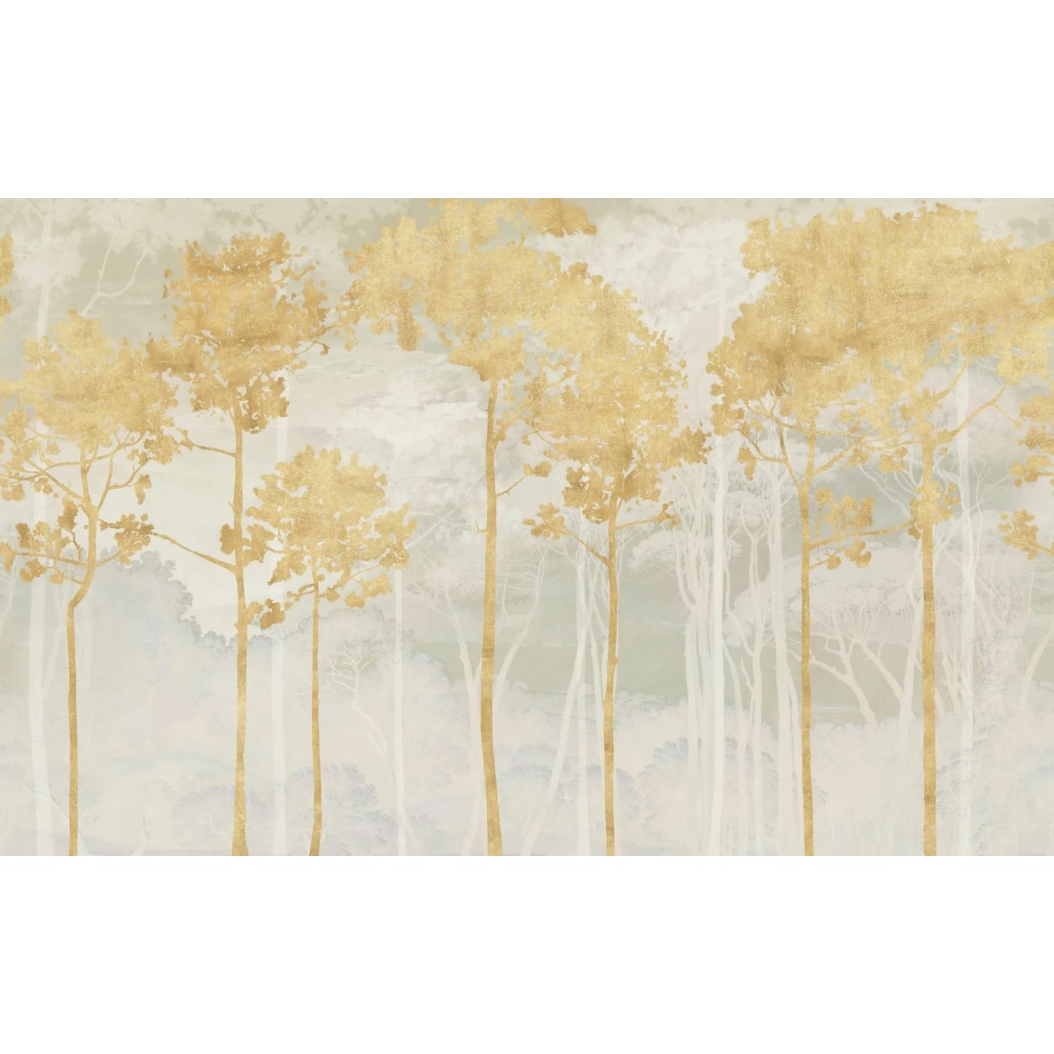 E-shop Komar Vliesová fototapeta Golden Pines 250 x 400 cm