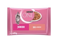 PURINA ONE Junior Kapsička pre mačiatka losos 4 x 85 g PURINA ONE Junior Kapsička pre mačiatka losos 4 x 85 g