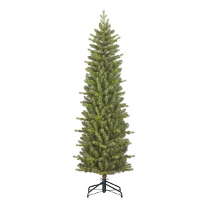 Štíhly, zelený vianočný stromček Black Box Trees Harma Pilar, výška 155 cm.