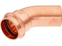 Lisovacie koleno typ IA meď 45°, pr. 28 mm x 28 mm, 1 ks