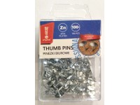 Bondecor Kovové pripináčiky na tabule, 100 ks