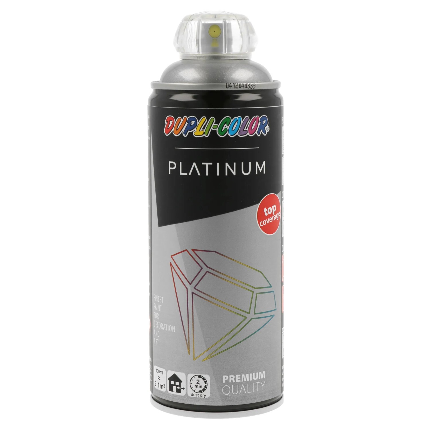 E-shop DUPLI-COLOR Lak v spreji PLATINUM hodvábne matný, RAL 9007 sivý hliník, 400 ml